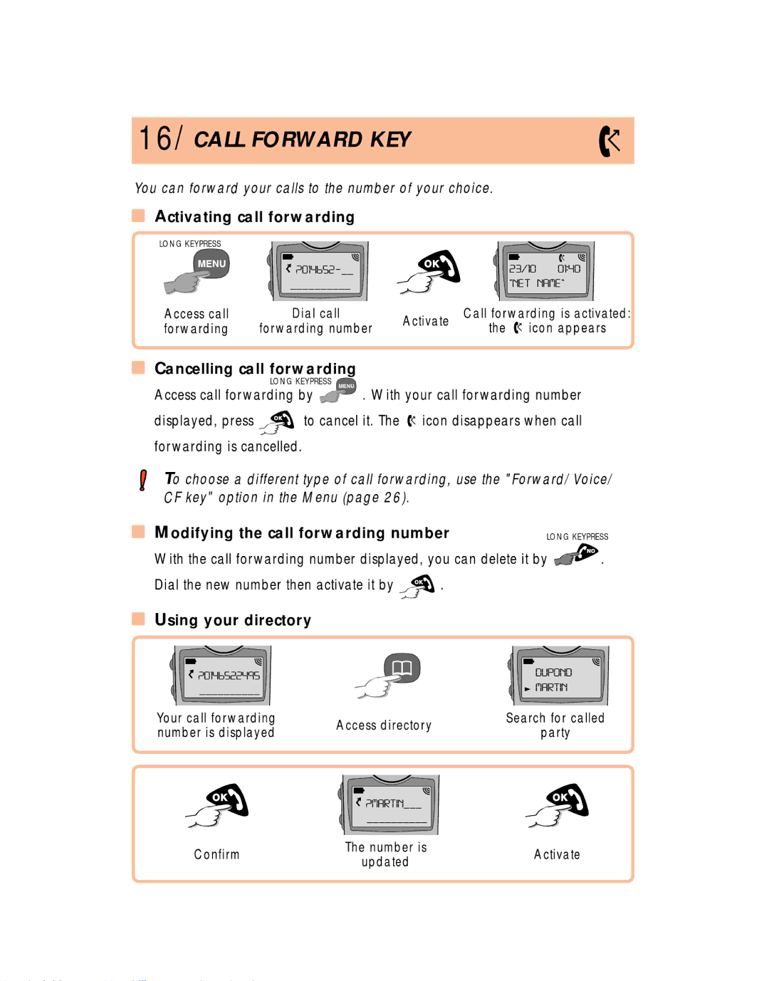 Alcatel ONE TOUCH manual 