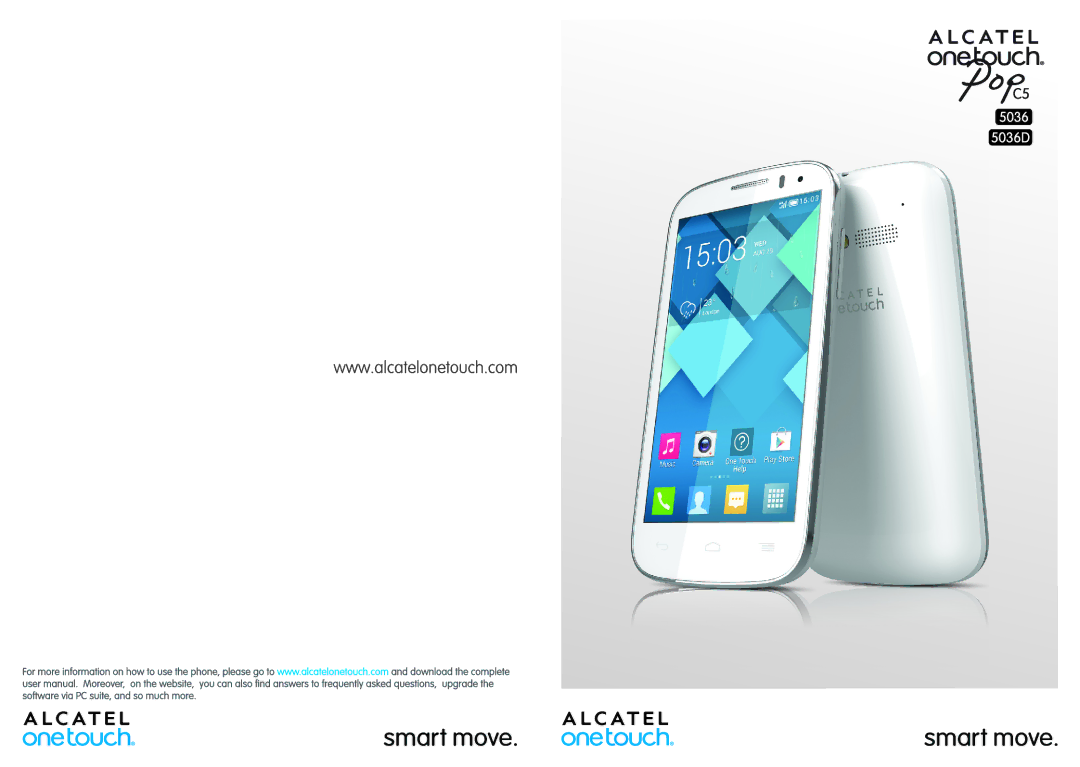 Alcatel POP C5 manual 