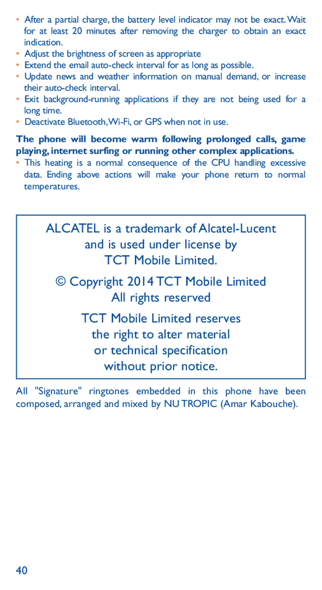 Alcatel Pop C9 manual 