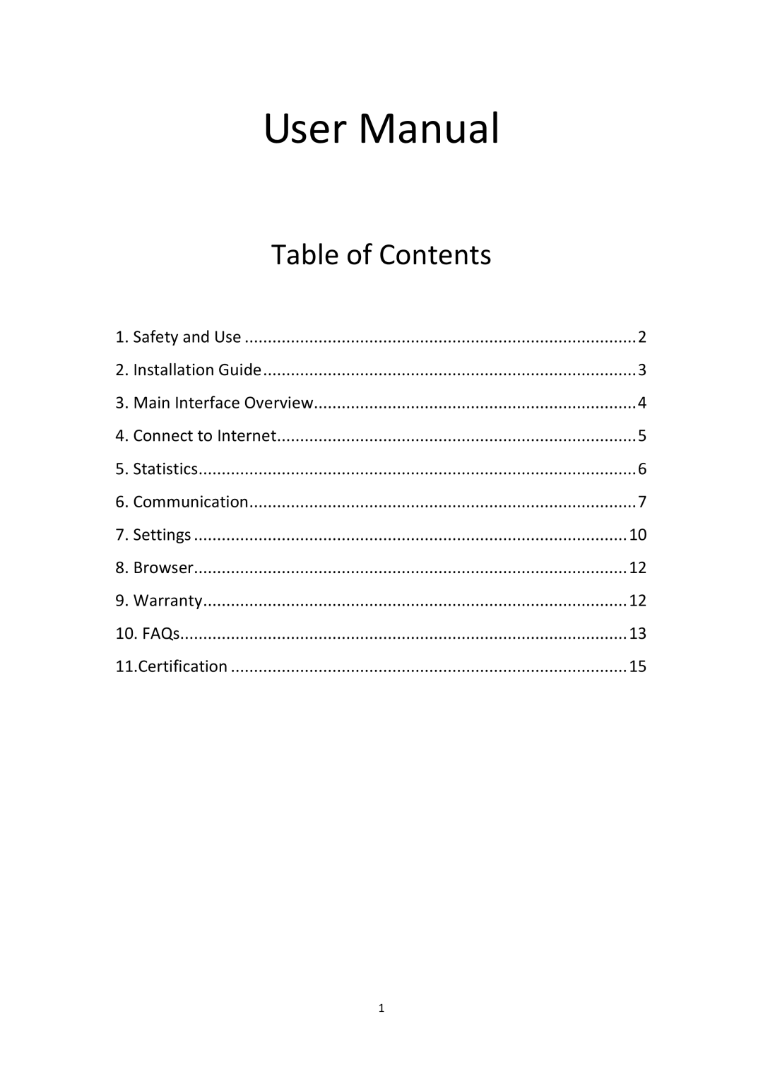 Alcatel X602, X232 manual Table of Contents 