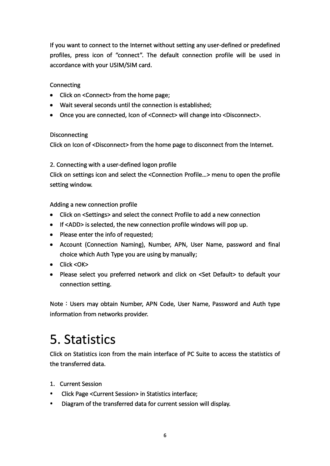 Alcatel X232, X602 manual Statistics 