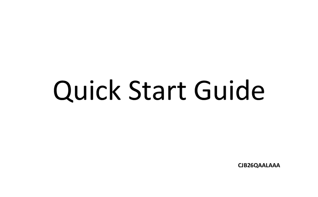 Alcatel X602 manual Quick Start Guide 