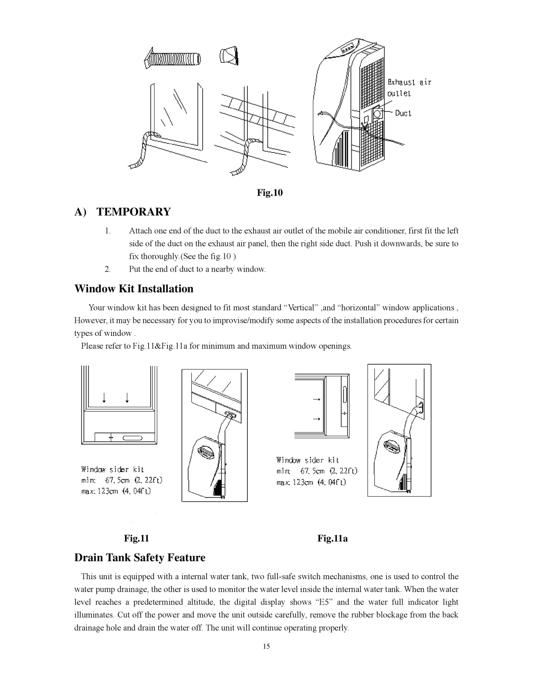 Alen C360, C475A user manual Temporary, Window Kit Installation 