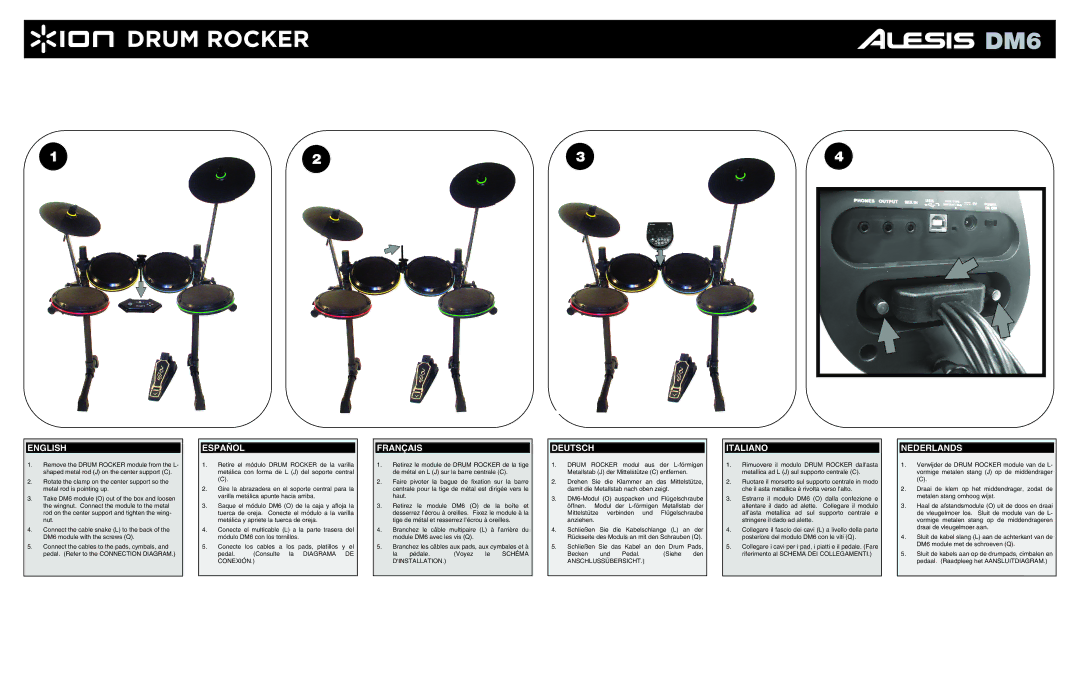 Alesis DM6 manual 