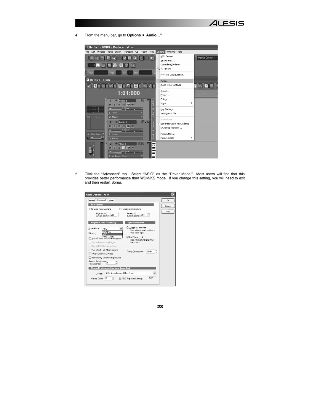 Alesis MasterControl manual 