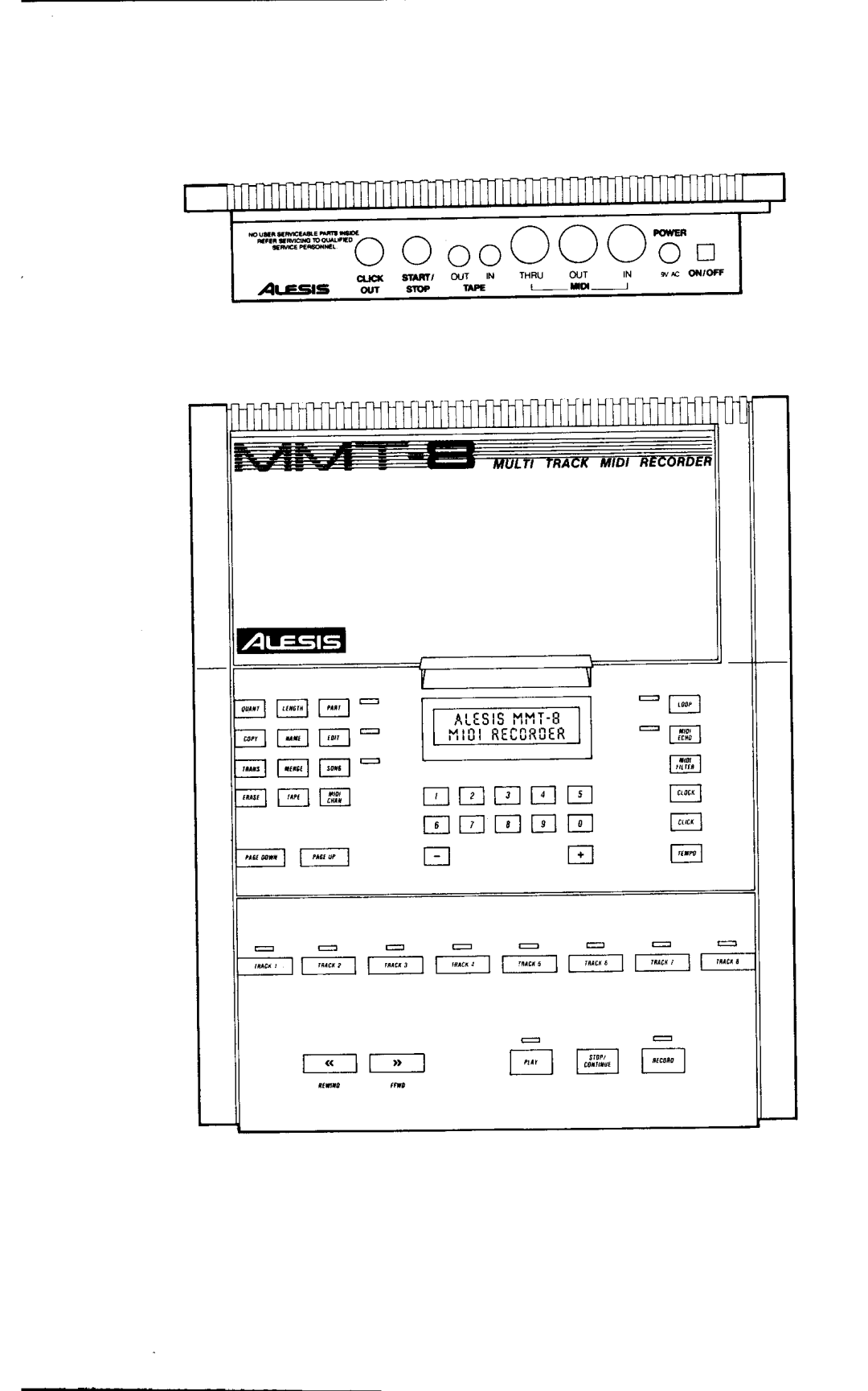 Alesis HR-16:B, MMT-8 instruction manual SffiffiffiY-1 