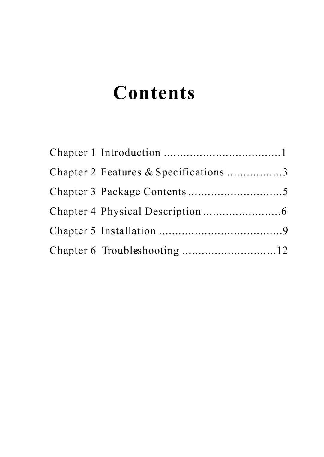 ALFA ADH16SB, ADH32SB, ADH24SB manual Contents 