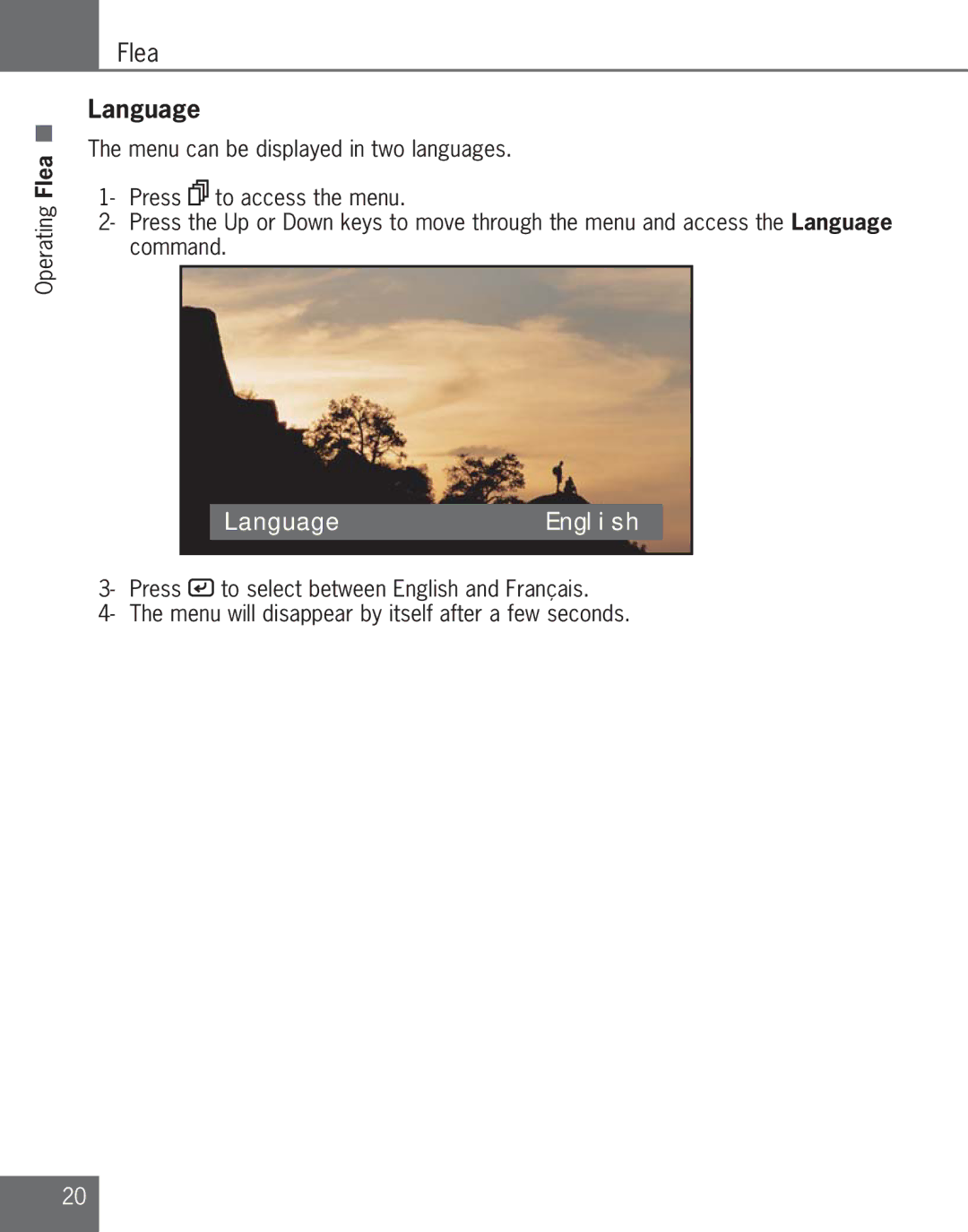 Algolith C3012-8001-200 manual Language English 