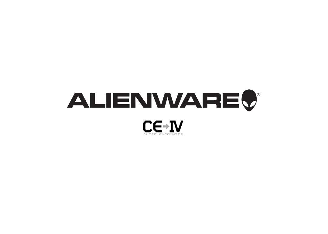 Alienware CE-IV manual 