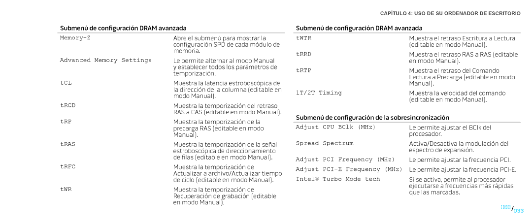 Alienware D0IX manual Adjust CPU BClk MHz 