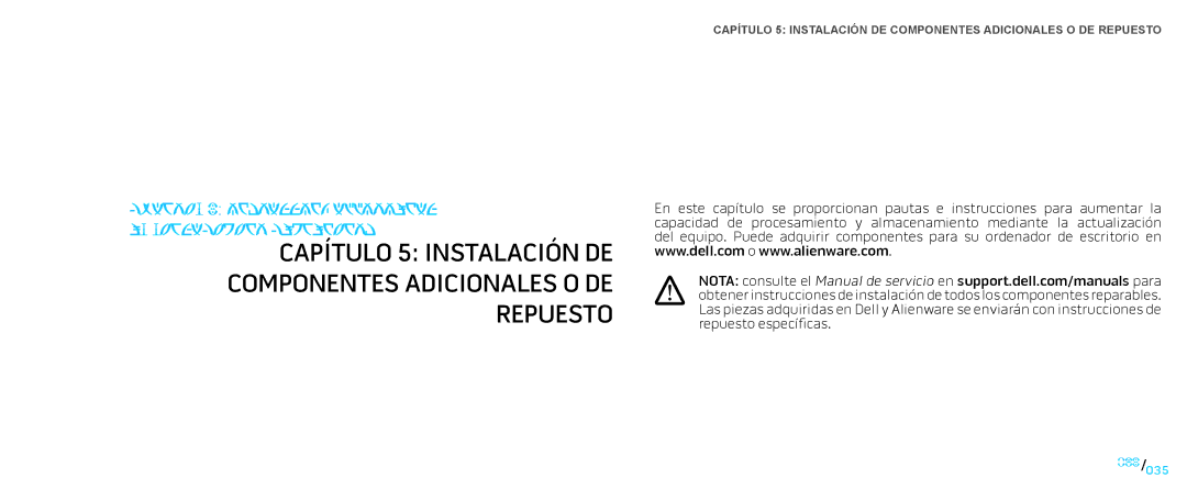Alienware D0IX manual Installing Additional Or Replacement Components 