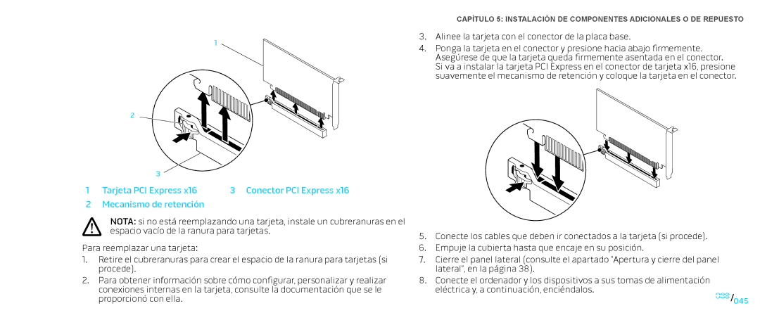 Alienware D0IX manual 045/045 