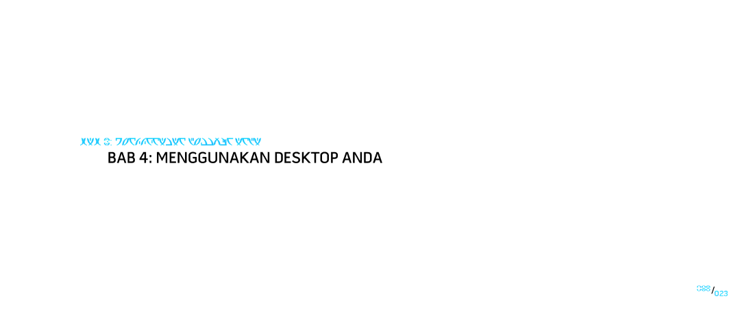 Alienware D0IX001 manual BAB 4 Menggunakan Desktop Anda 