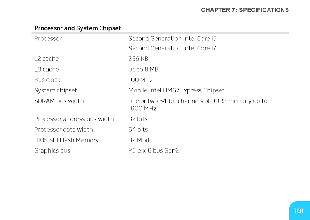 Alienware M14X manual 101 