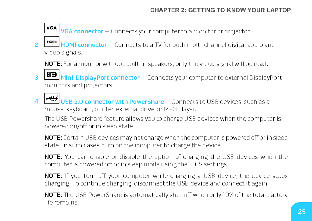 Alienware M14X manual Getting to Know Your Laptop 