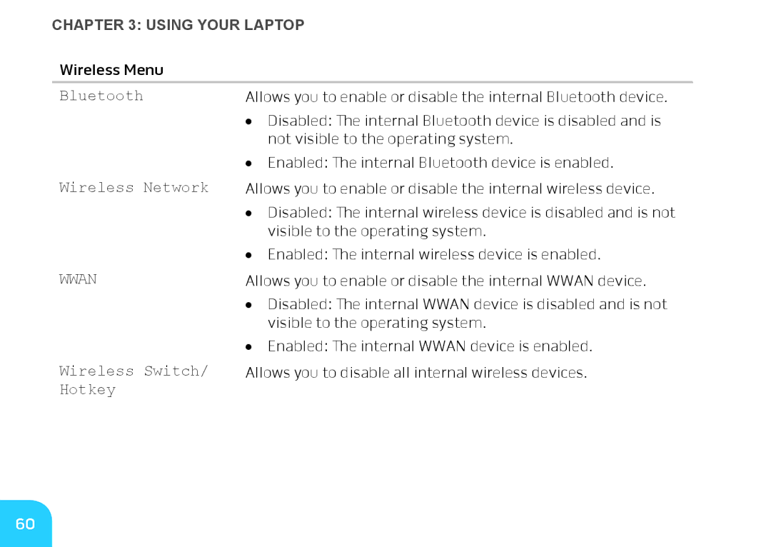 Alienware M14X manual Wwan 