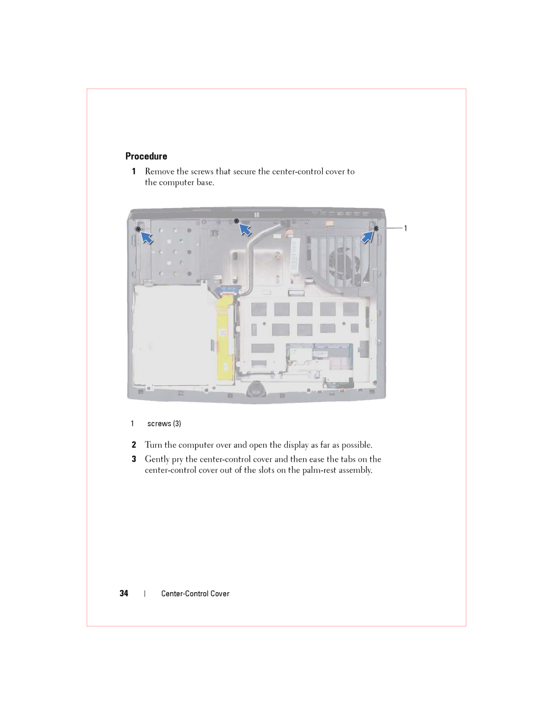 Alienware M14XR2 owner manual Procedure 