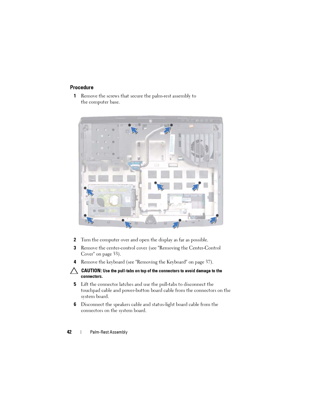 Alienware M14XR2 owner manual Procedure 