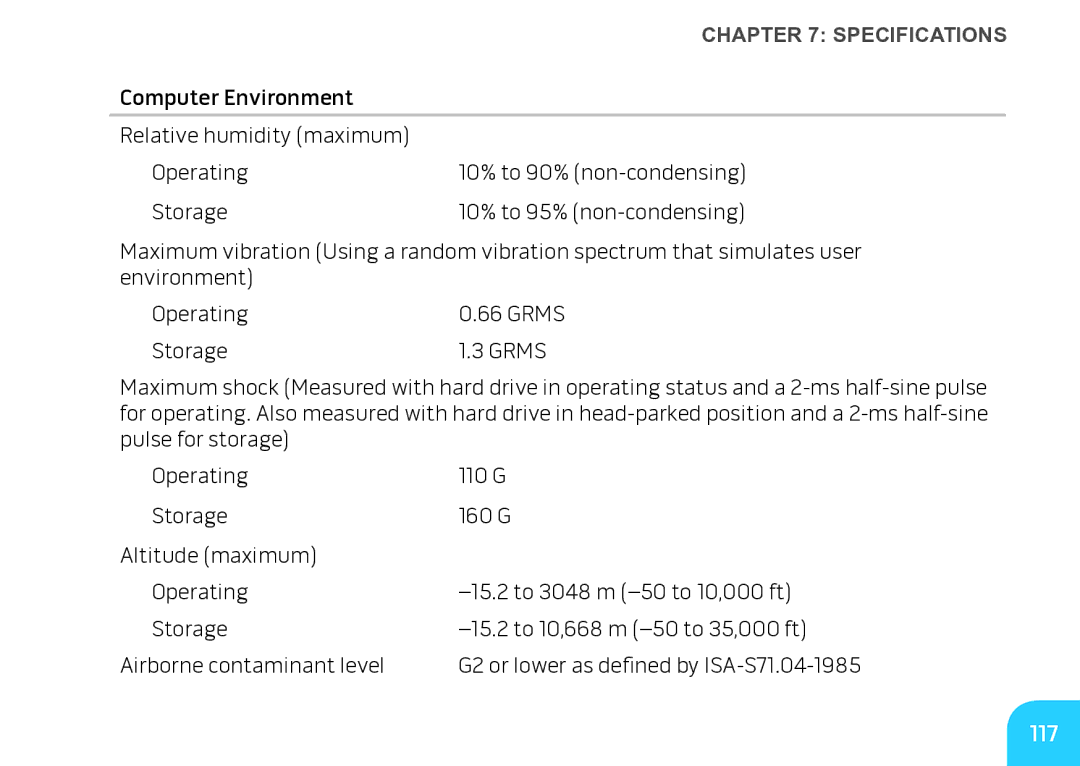 Alienware M17X manual 117 