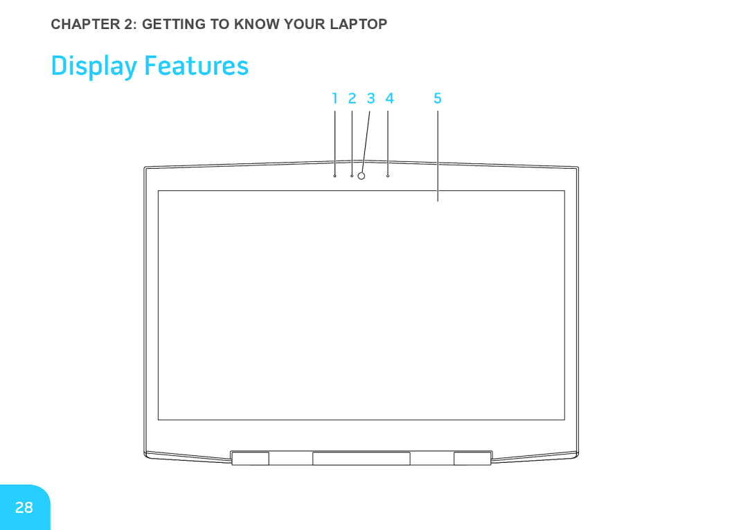 Alienware M17X manual Display Features 