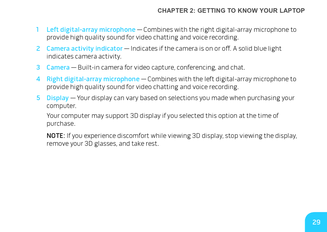 Alienware M17X manual Getting to Know Your Laptop 