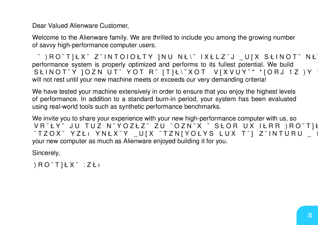 Alienware M17X manual 