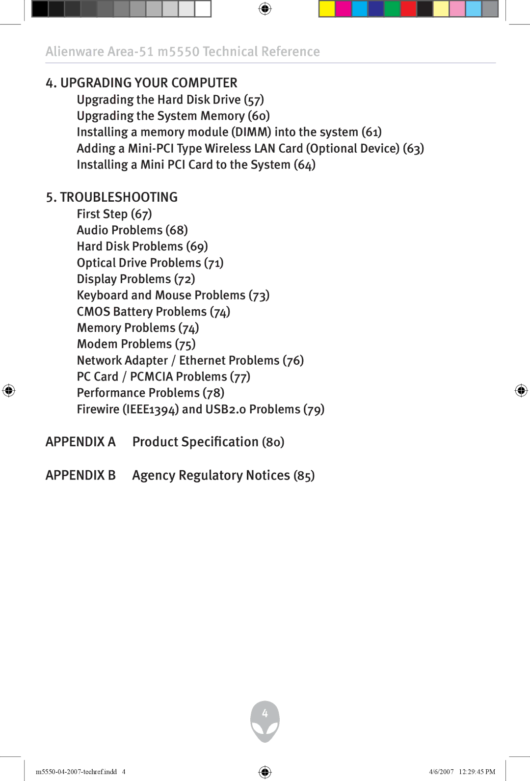 Alienware m5550 user manual Upgrading Your Computer 