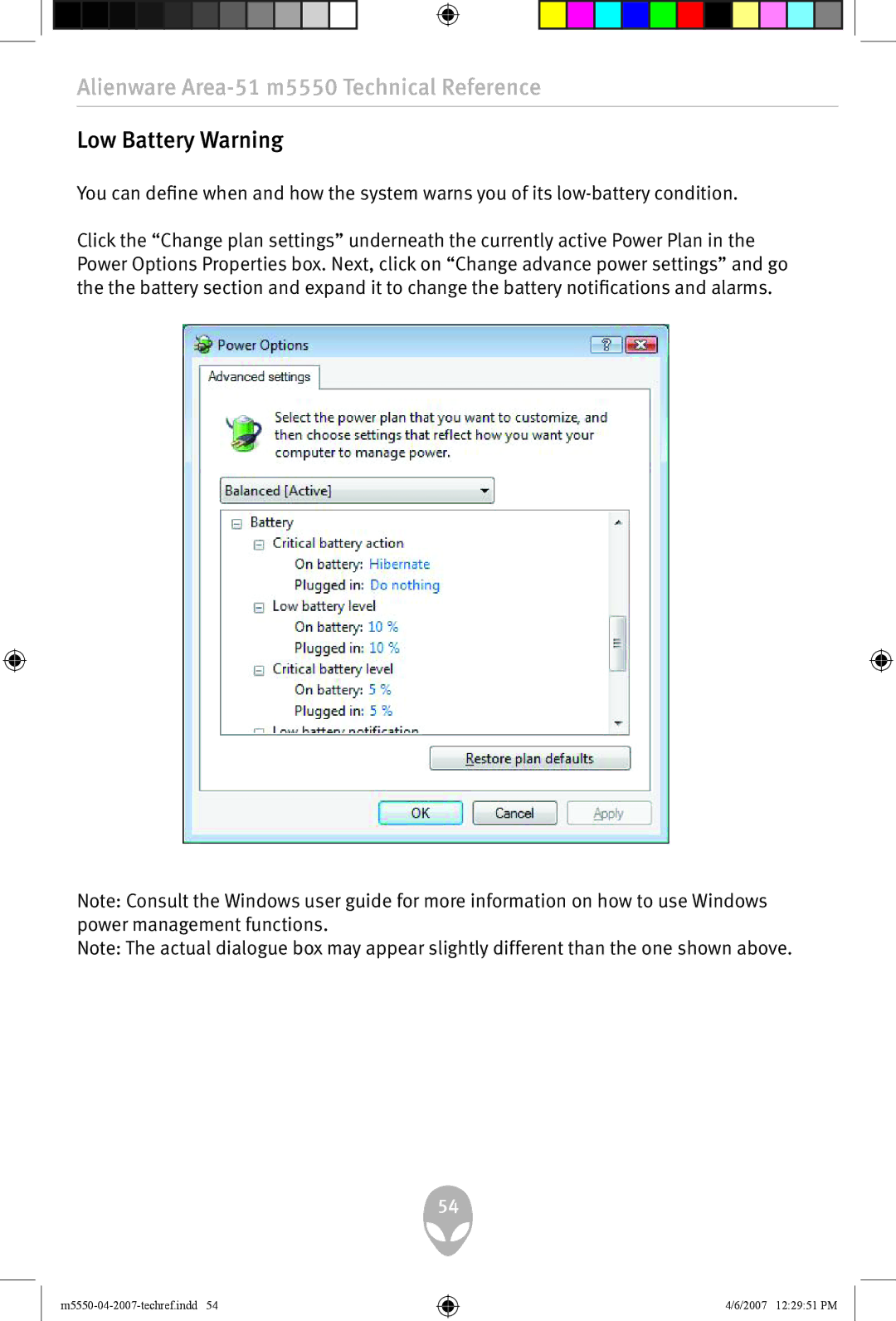 Alienware m5550 user manual M5550-04-2007-techref.indd 2007 122951 PM 