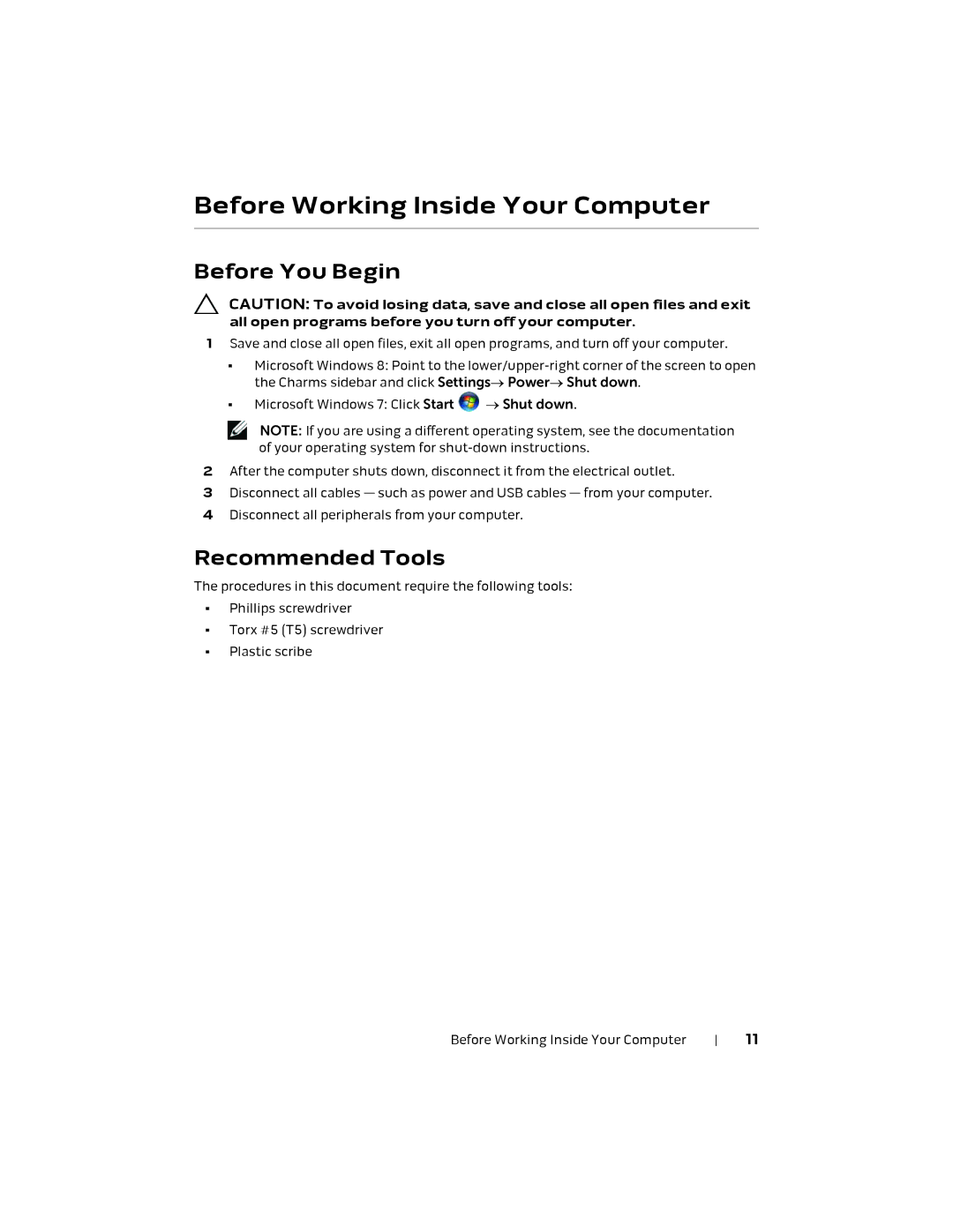 Alienware 17 R1, P18E owner manual Before Working Inside Your Computer, Before You Begin 