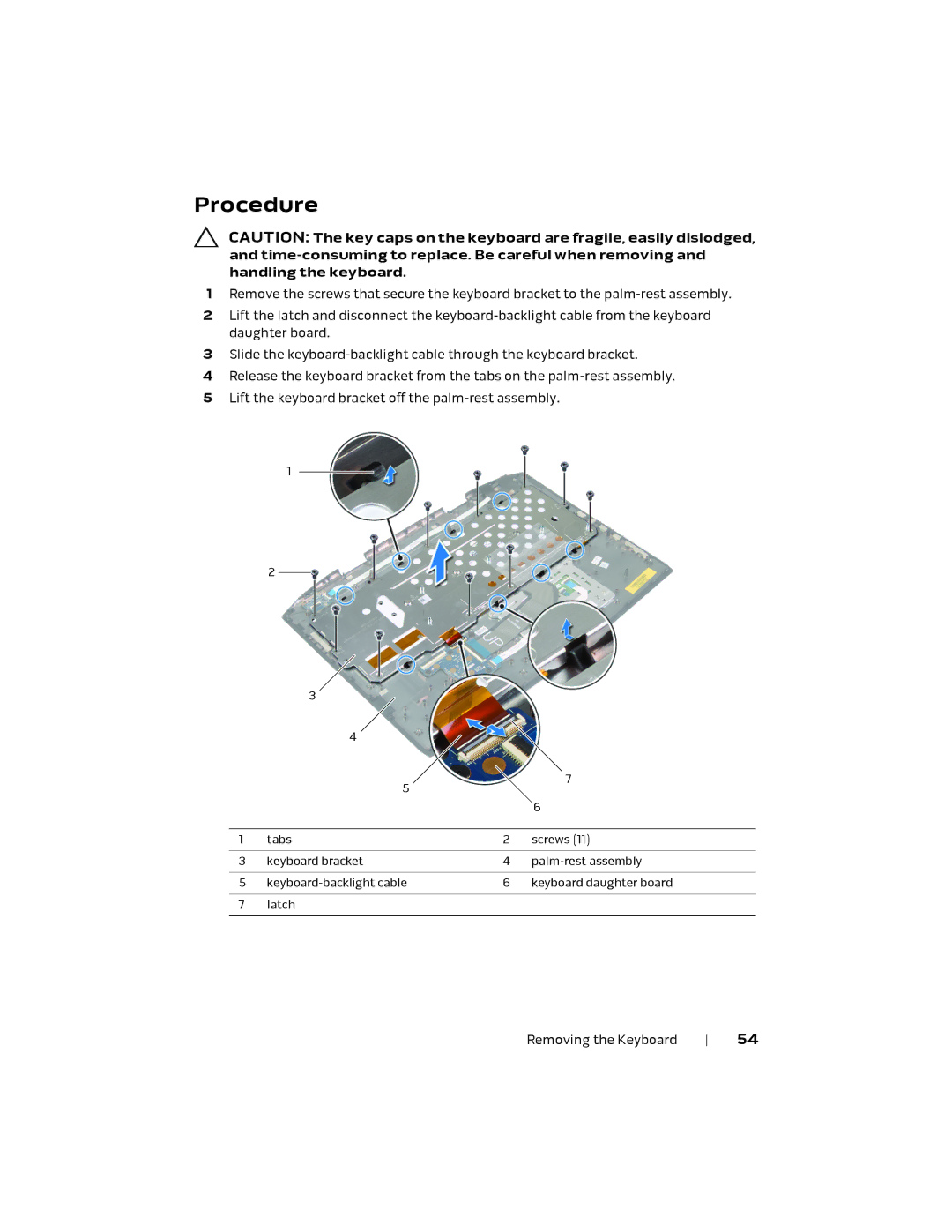 Alienware P18E, 17 R1 owner manual Procedure 