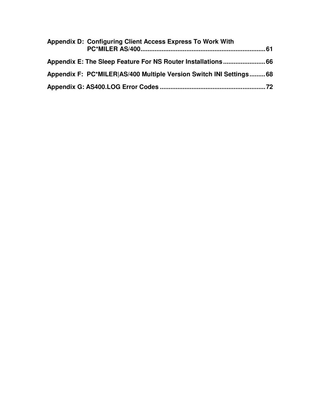 ALK Technologies manual Appendix D Configuring Client Access Express To Work With, PC*MILER AS/400 