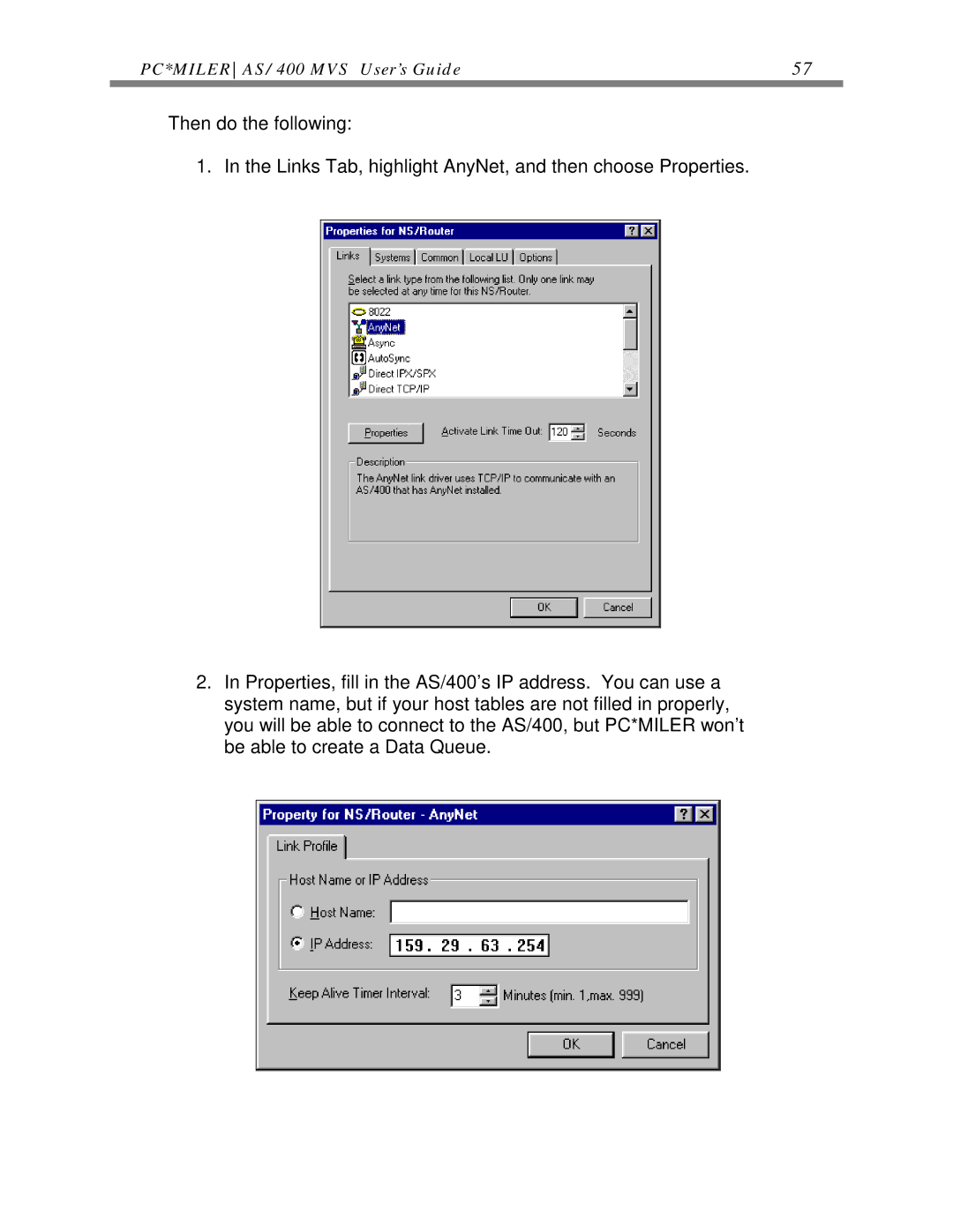 ALK Technologies manual PC*MILERAS/400 MVS User’s Guide 