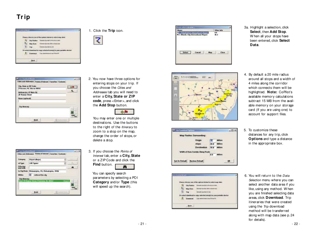 ALK Technologies PC5 manual Trip 