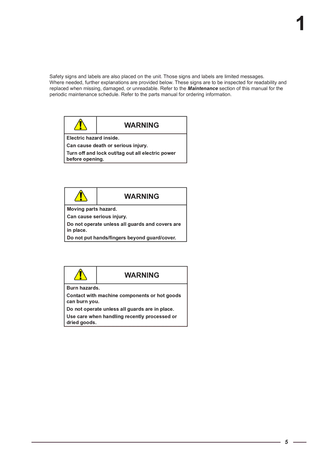 Alliance Laundry Systems CI 2050/325, CI 1650/325 instruction manual 