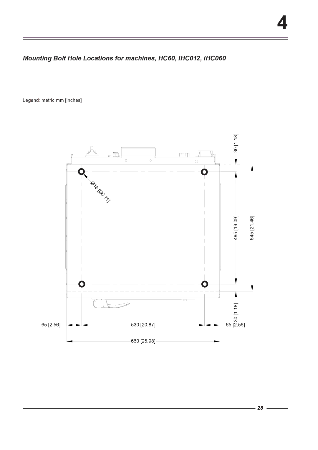 Alliance Laundry Systems HC100, HC65, HC165, HC75, HC135, HC60 instruction manual 485 545 530 660 