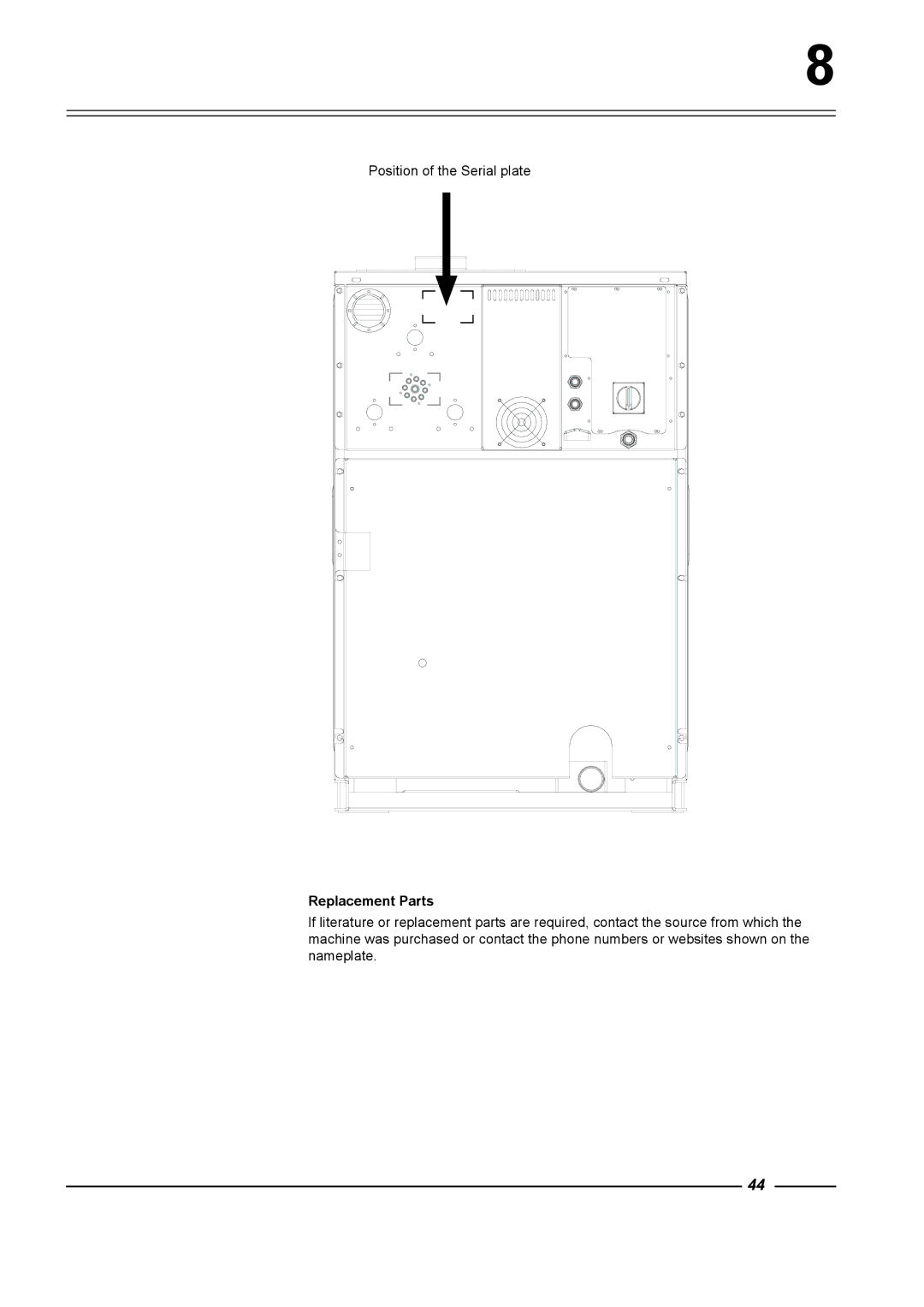 Alliance Laundry Systems HF900, HF575, HF455, HF730 instruction manual Replacement Parts 