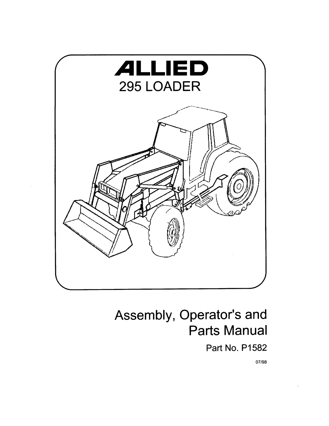 Allied Telesis 295 manual 