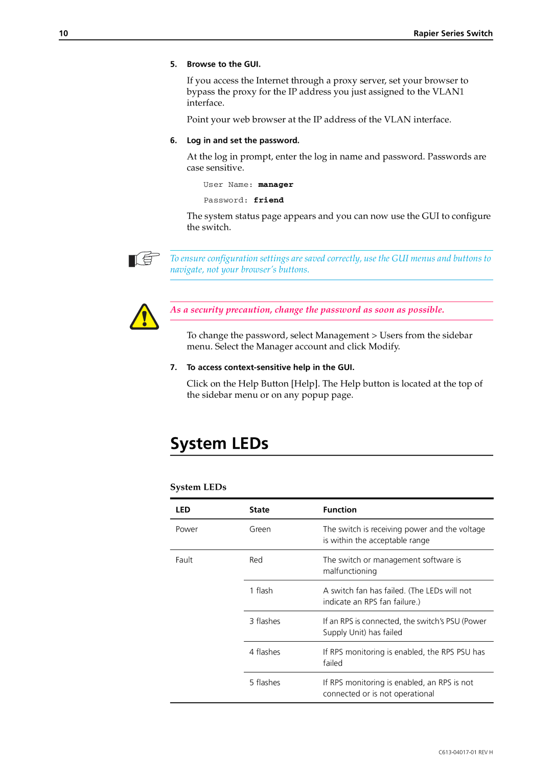 Allied Telesis G6f, 48, 24, AT-8088/SC manual System LEDs 