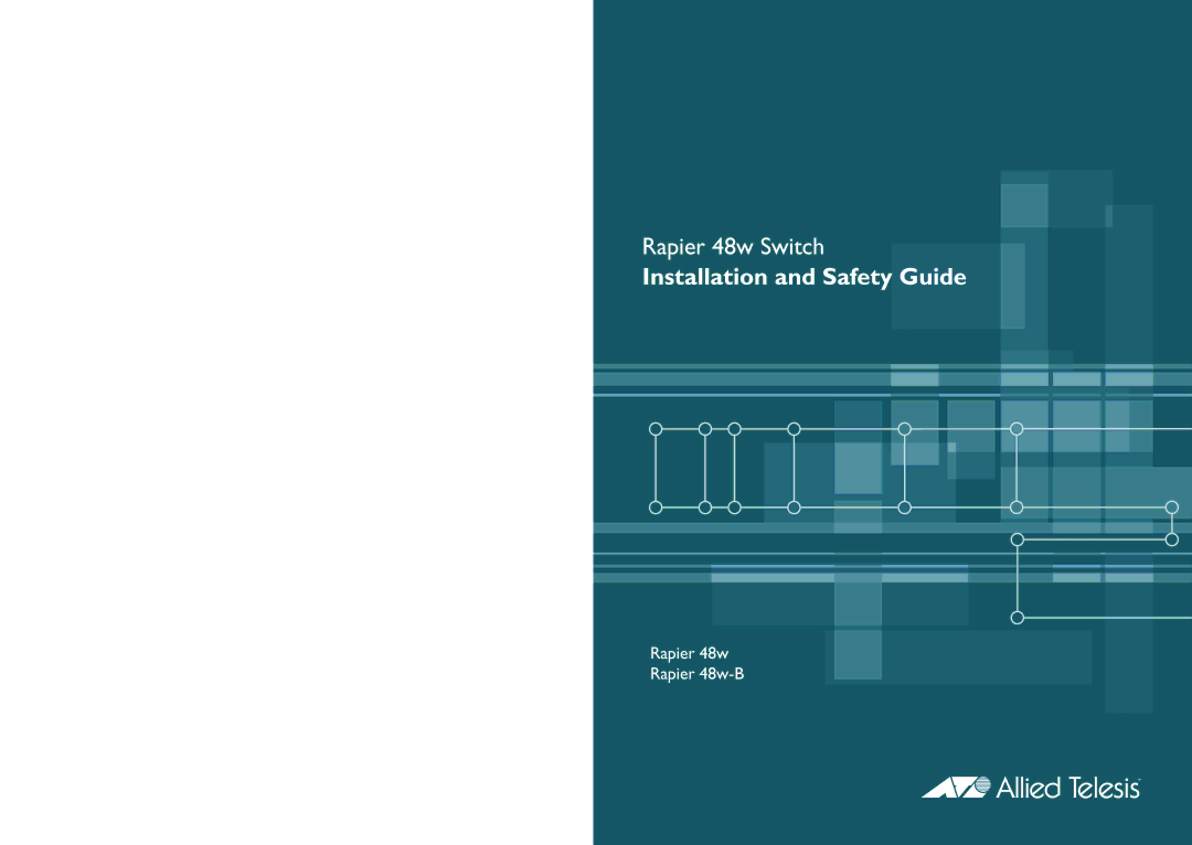 Allied Telesis 48W-B manual Installation and Safety Guide 