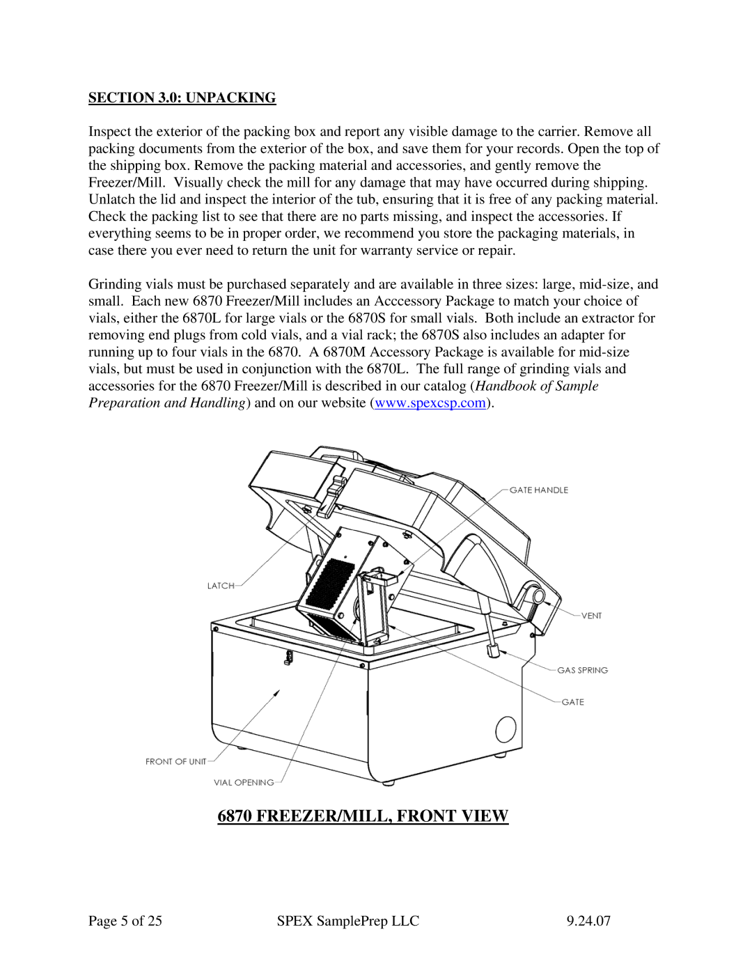 Allied Telesis 6870 manual Unpacking 