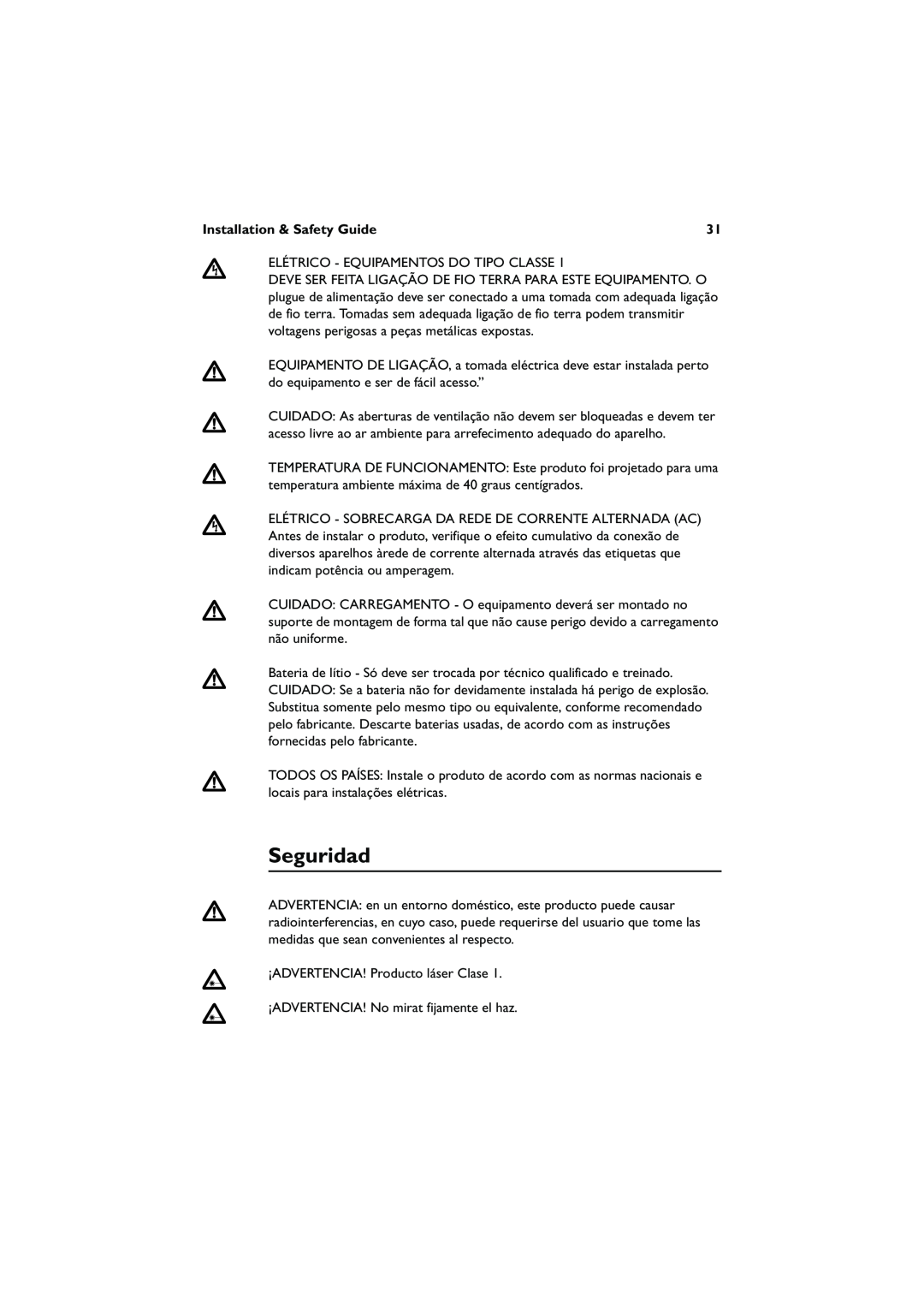 Allied Telesis 8648T/2SP, 8624T/2M, AT-8624POE manual Seguridad, Installation & Safety Guide 