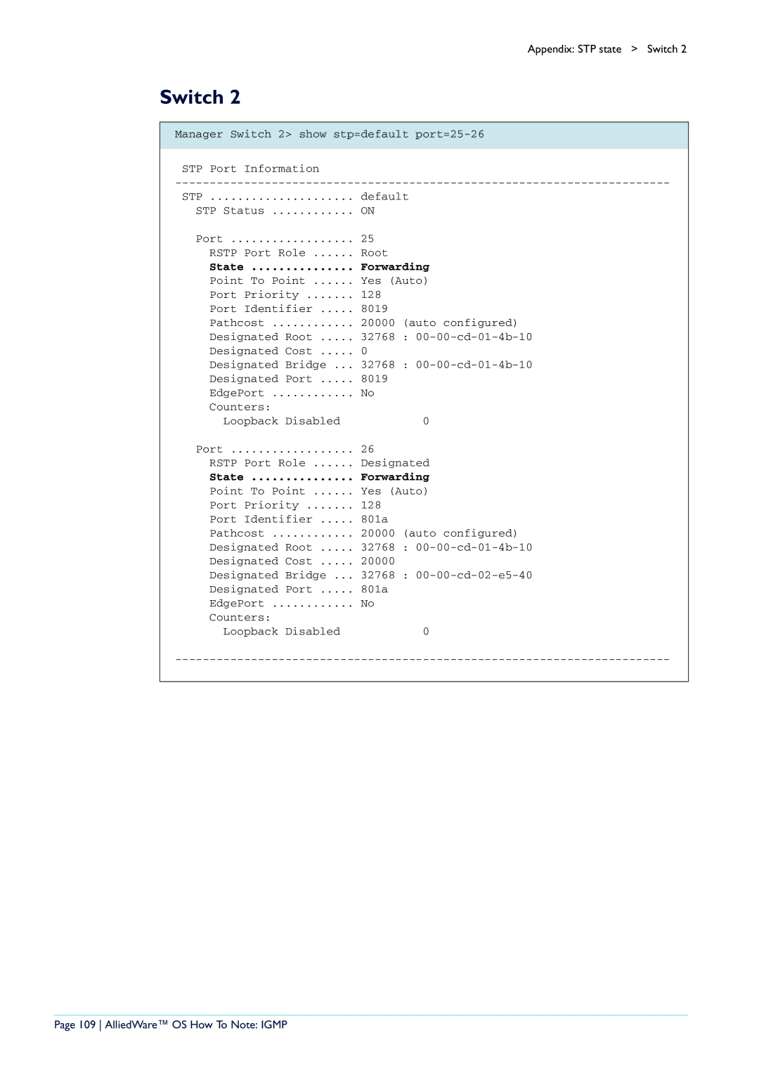 Allied Telesis AR400 manual AlliedWare OS How To Note Igmp 