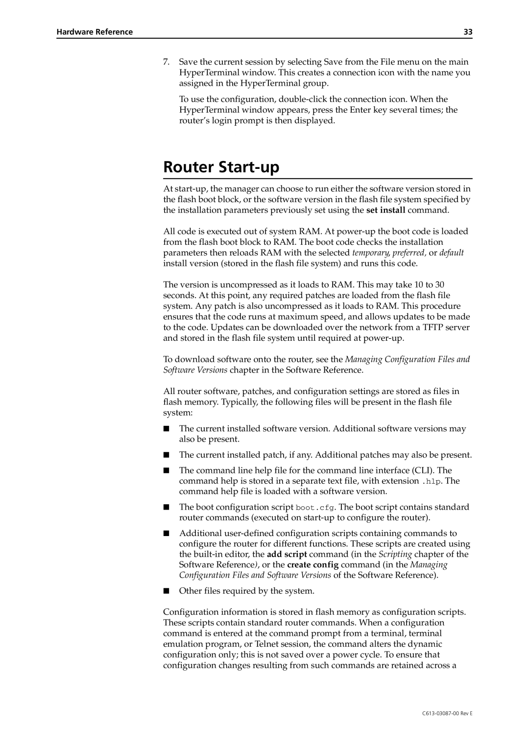 Allied Telesis AR700 Series manual Router Start-up 