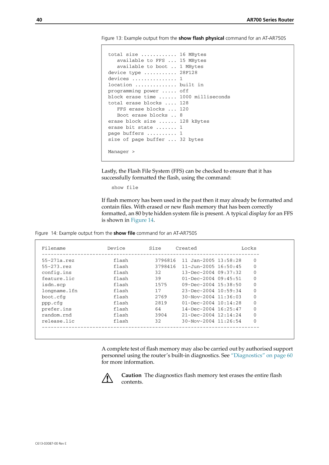 Allied Telesis AR700 Series manual Show file 