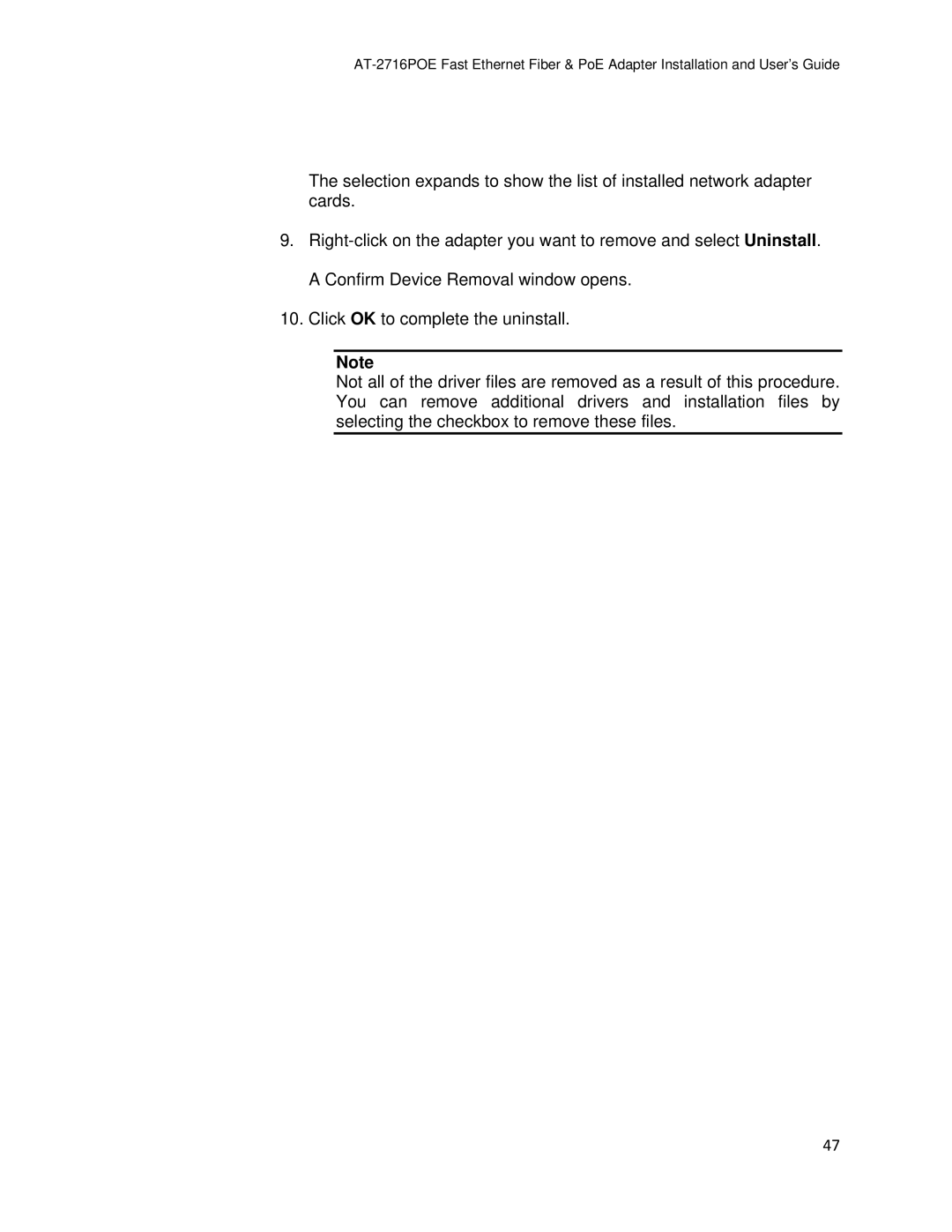 Allied Telesis AT-2716POE manual 