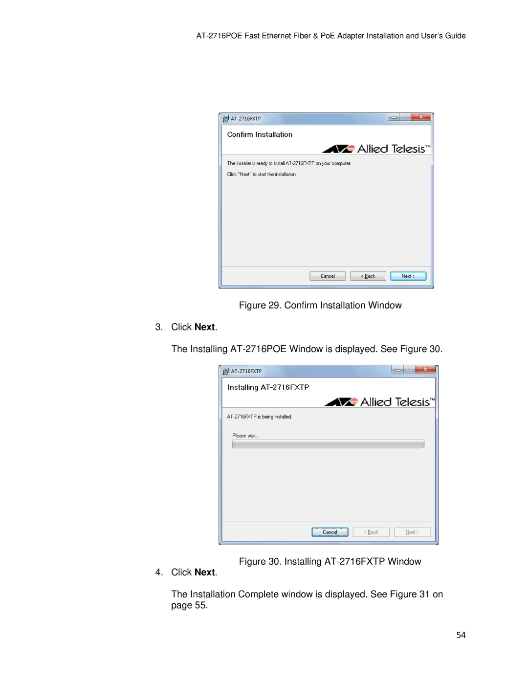 Allied Telesis AT-2716POE manual 