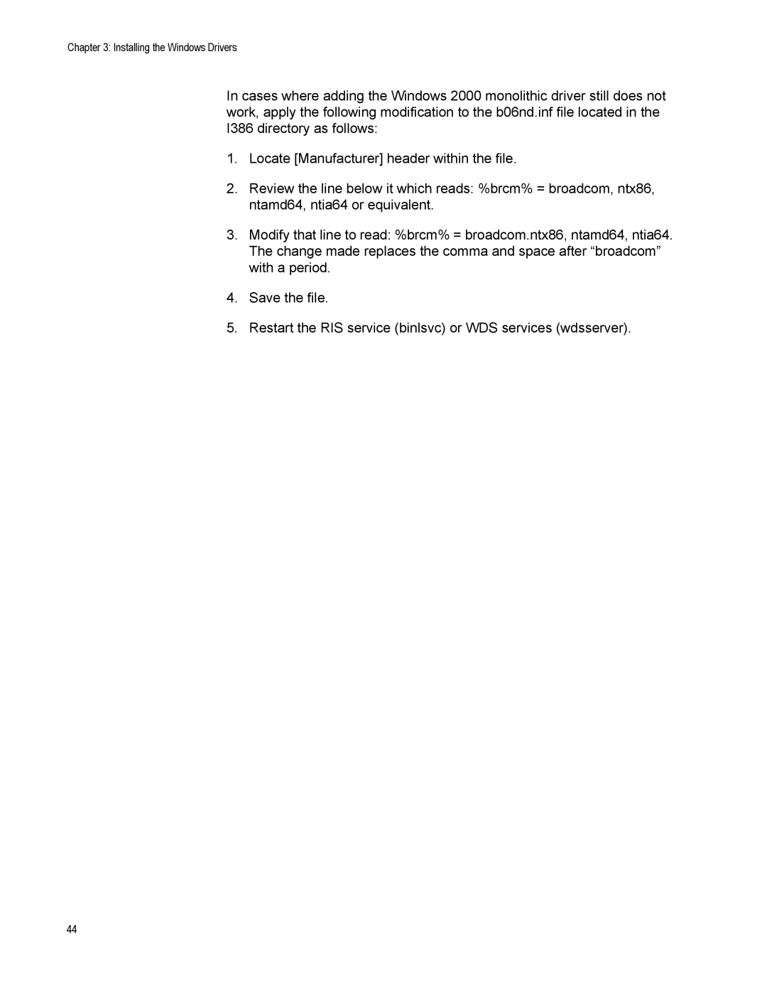 Allied Telesis AT-2872SX manual Installing the Windows Drivers 