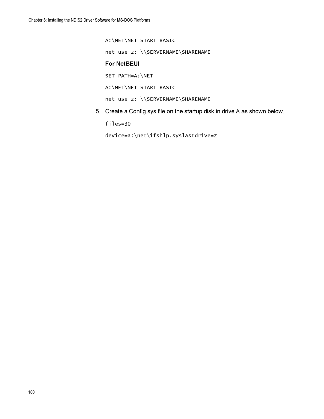 Allied Telesis AT-2931SX, AT-2916LX10/LC-901, AT-2916SX, AT-2972T/2 manual For NetBEUI, SET PATH=A\NET \NET\NET Start Basic 