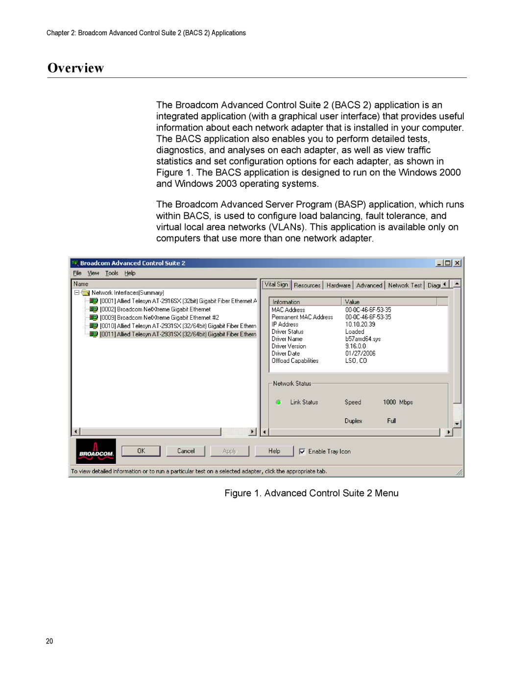 Allied Telesis AT2972SX/2, AT-2916SX, AT-2972SX manual Overview, Advanced Control Suite 2 Menu 