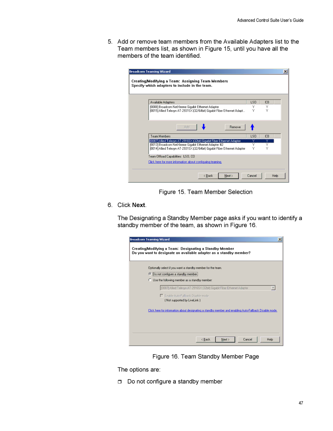 Allied Telesis AT2972SX/2, AT-2916SX, AT-2972SX manual Advanced Control Suite User’s Guide 